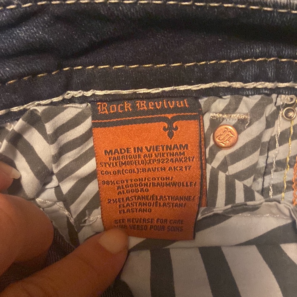 Rock Revival Ankle Skinny Jeans - Picture 9 of 11